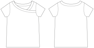 Schnittmuster Shirt Lesina