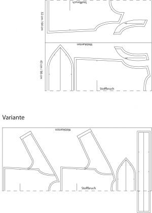 sewing pattern Pullunder Wees