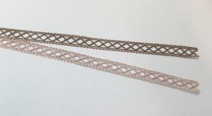 Zierband Taupe