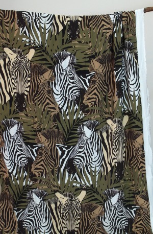 Nähpaket Kleid Tilly Zebra