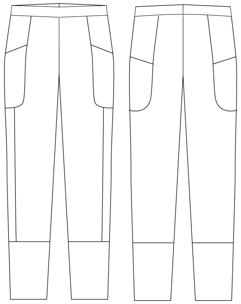 Schnittpaket Shirt Liniers und Hose Ciron