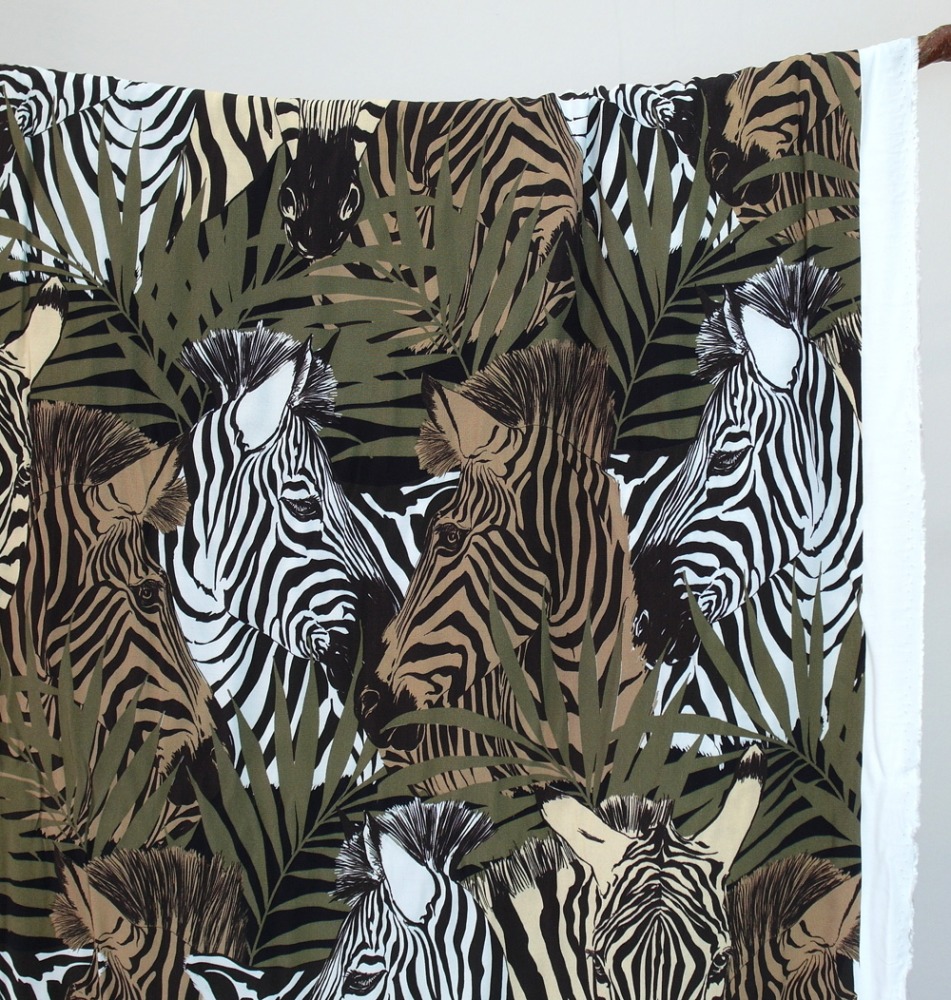 Nähpaket Kleid Tilly Zebra