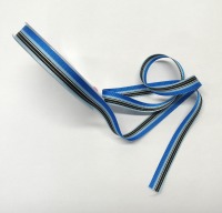 Schnittmuster Ripsband Blau